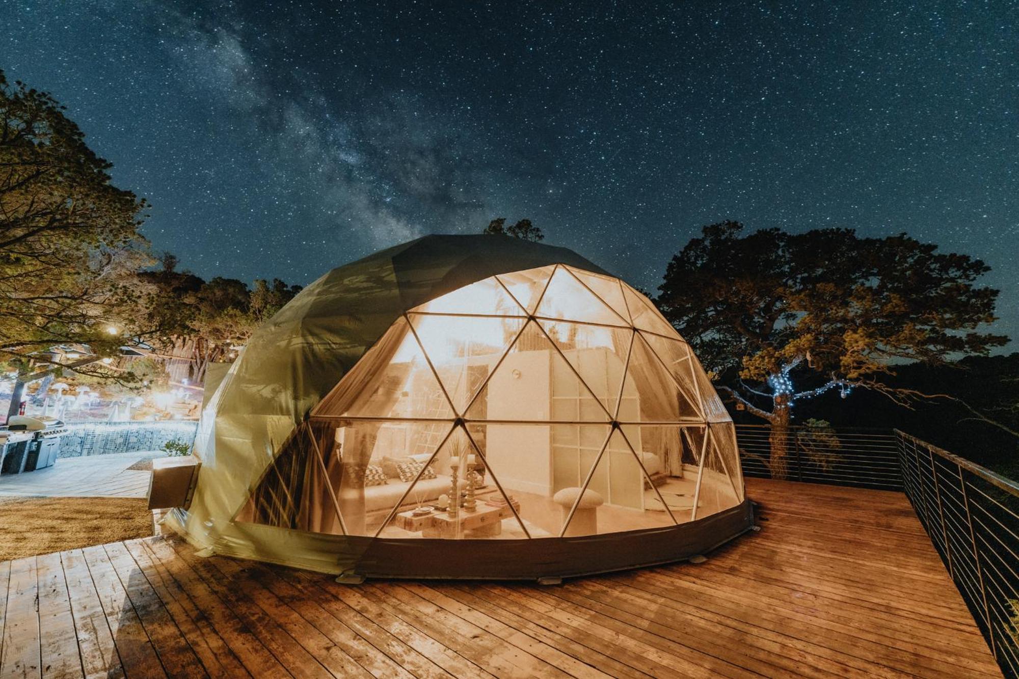 Villa Ona Geo Dome At El Mstico à Nogal Extérieur photo