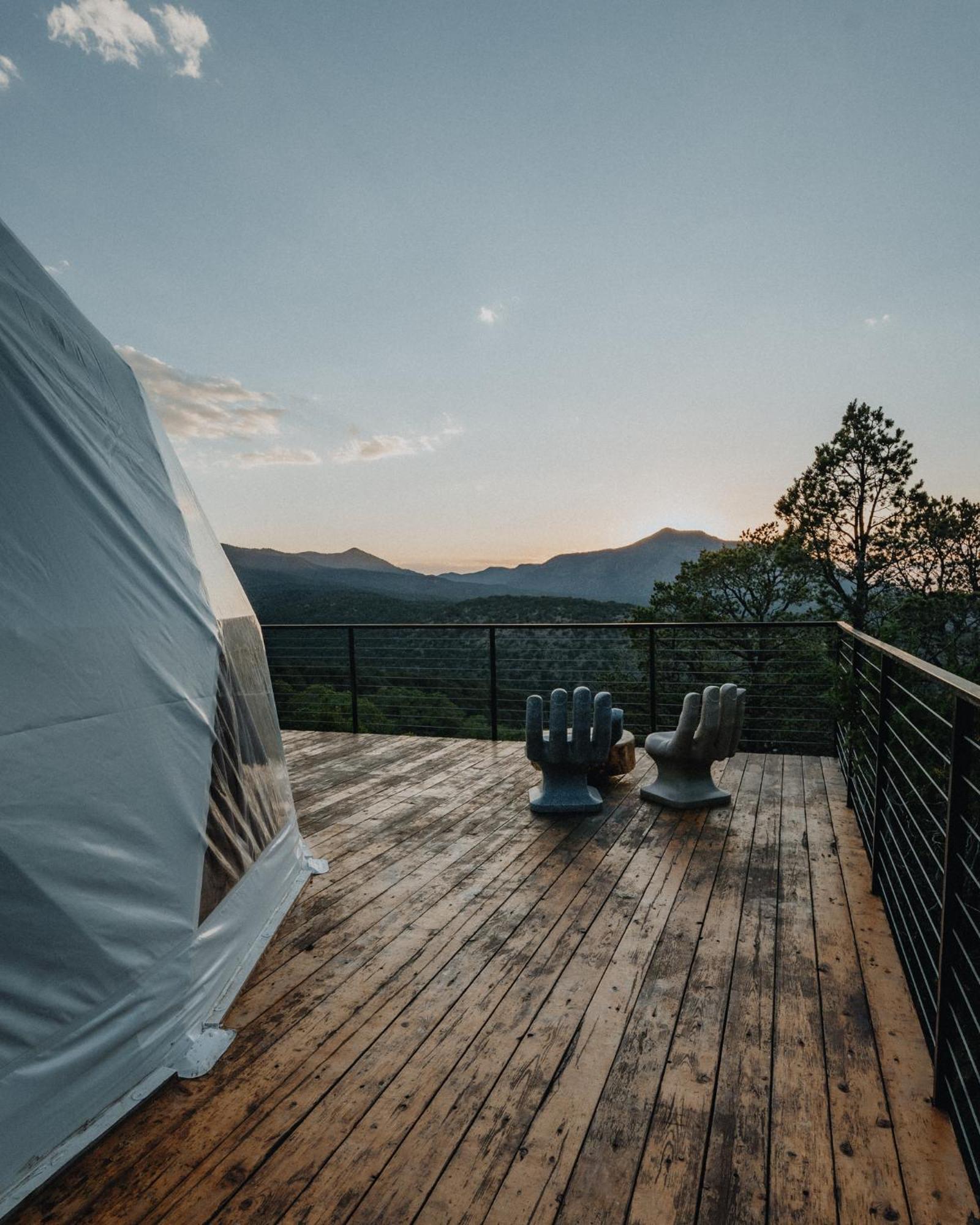 Villa Ona Geo Dome At El Mstico à Nogal Extérieur photo